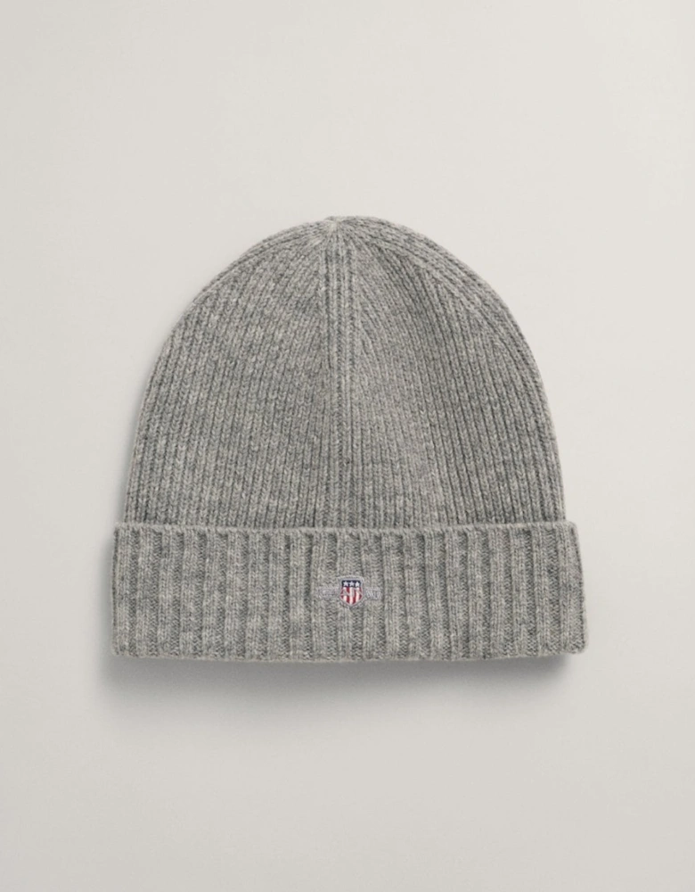 Unisex Shield Wool Beanie