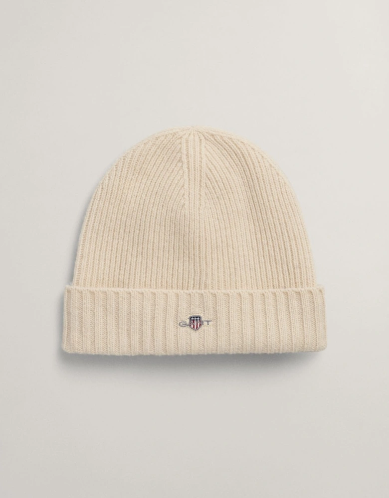 Unisex Shield Wool Beanie