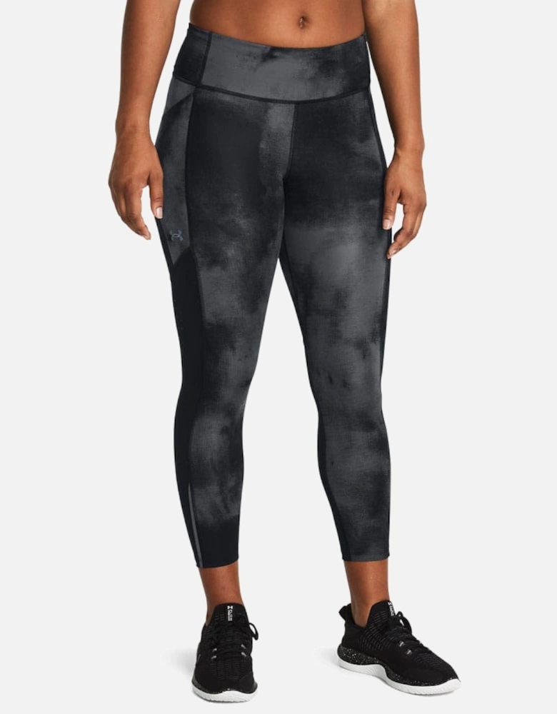 UA Launch Printed Ankle Tights