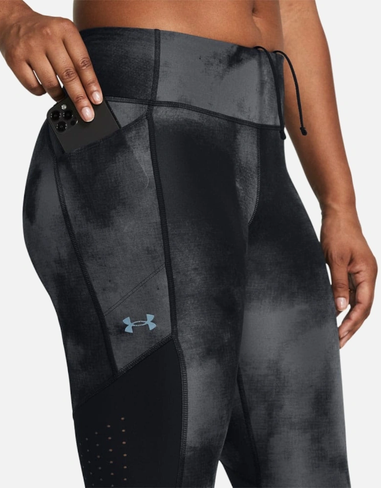 UA Launch Printed Ankle Tights