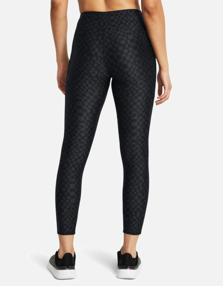 HeatGear No-Slip Waistband Printed Ankle Leggings