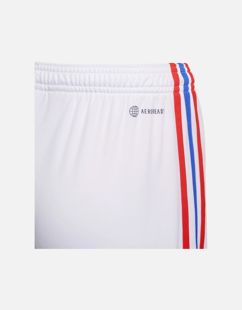 Boys Olympique Lyon 2022/23 Home Shorts