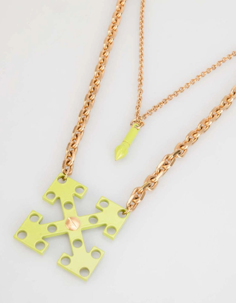 Arrow Play Double Necklace