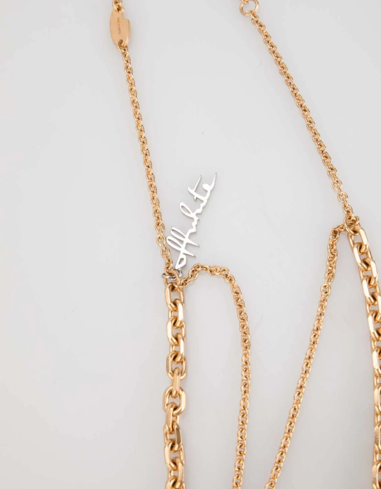 Arrow Play Double Necklace