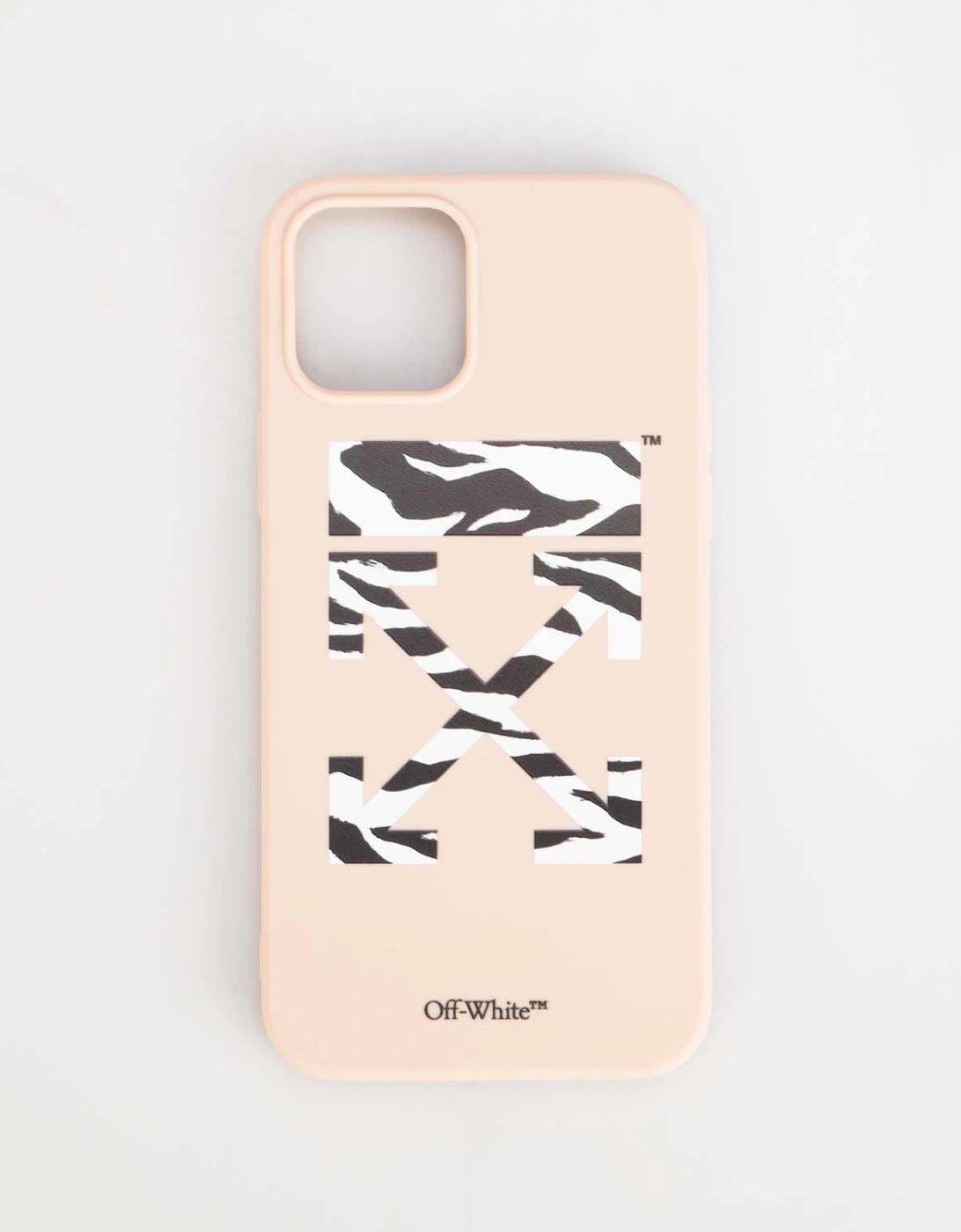 OFF-WHITE Zebra iPhone 12 Pro Case - Brown - Size: ONE size