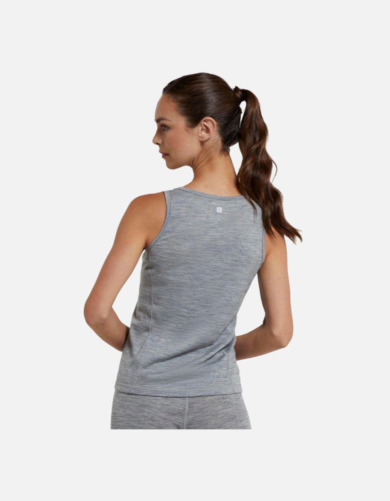 Womens/Ladies Merino Wool Cami Vest Top