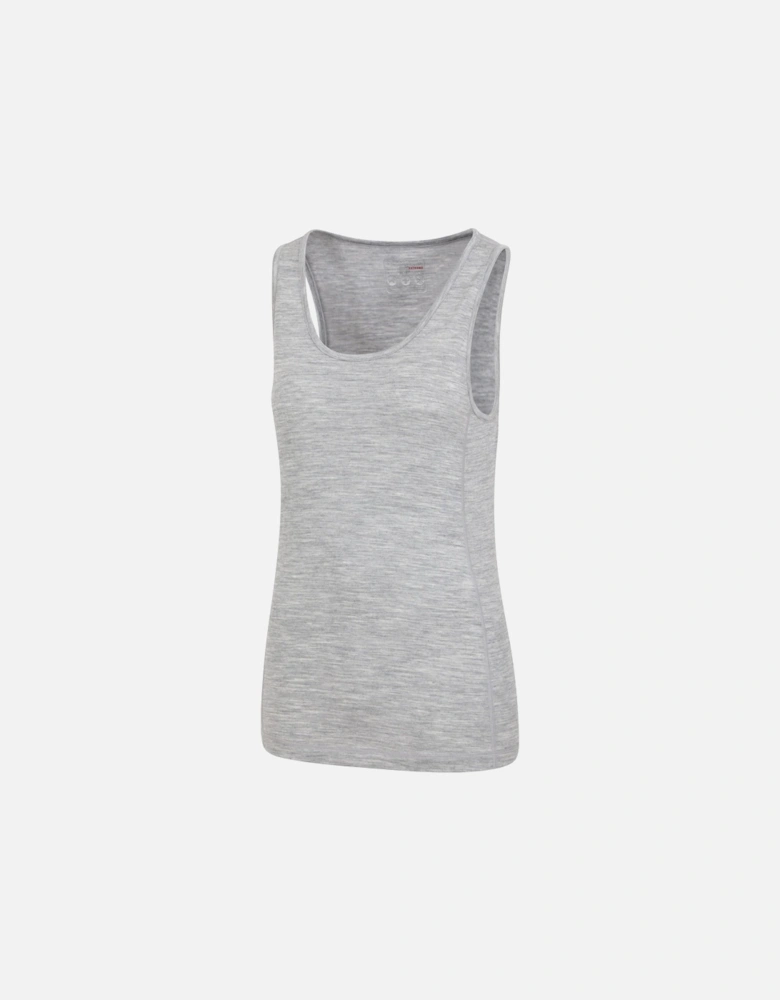 Womens/Ladies Merino Wool Cami Vest Top