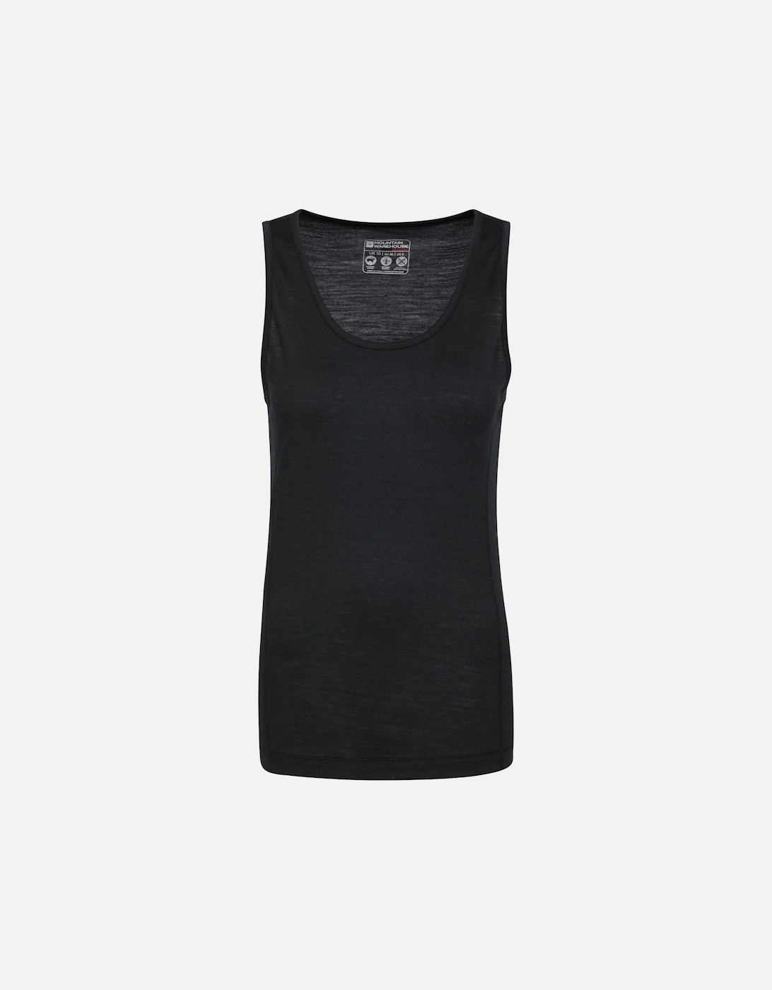 Womens/Ladies Merino Wool Cami Vest Top, 6 of 5