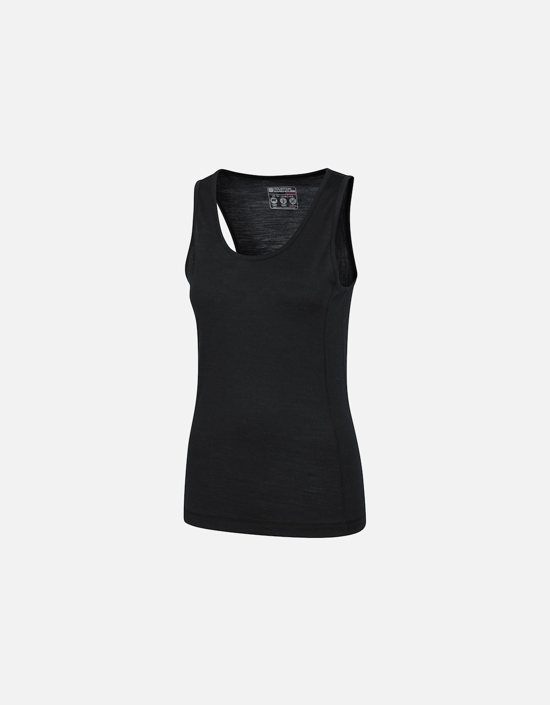 Womens/Ladies Merino Wool Cami Vest Top