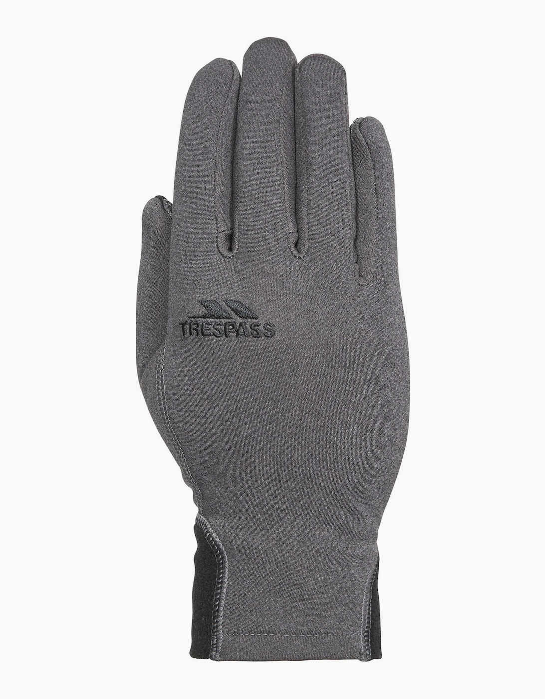 Trespass Unisex Grey Atherton Gloves - Size: S/M