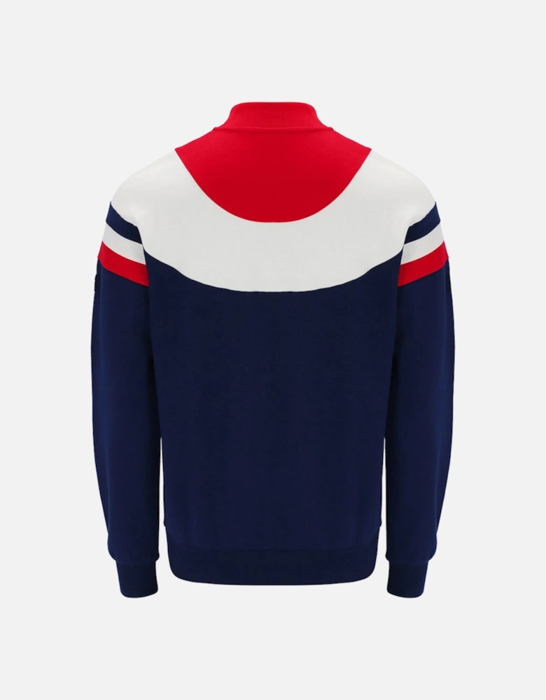 Vintage Donny Track Top - Navy/Red MH001-410D