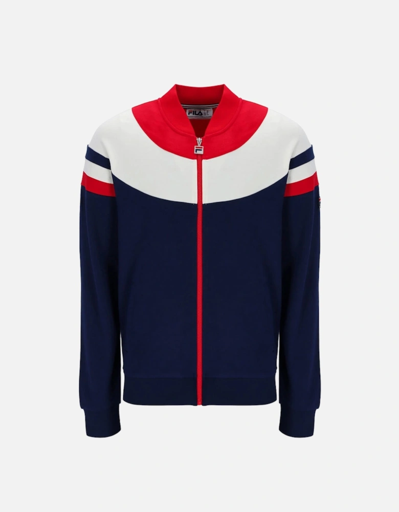 Vintage Donny Track Top - Navy/Red MH001-410D