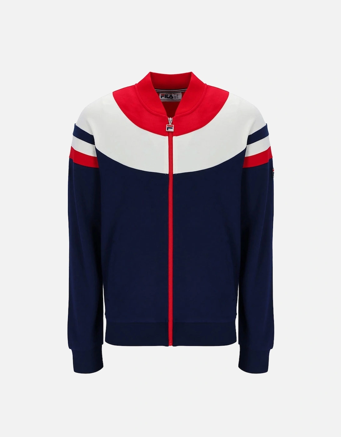 Vintage Donny Track Top - Navy/Red MH001-410D, 4 of 3