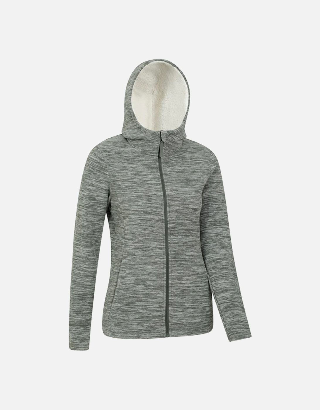 Womens/Ladies Snowdonia Fleece Full Zip Hoodie