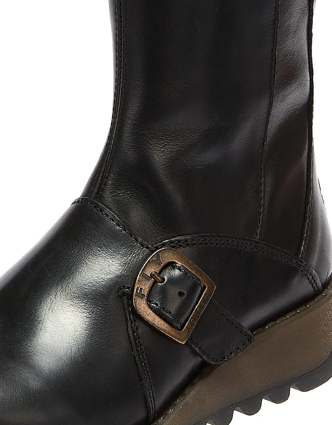 Womens Black Mes 2 Leather Boots