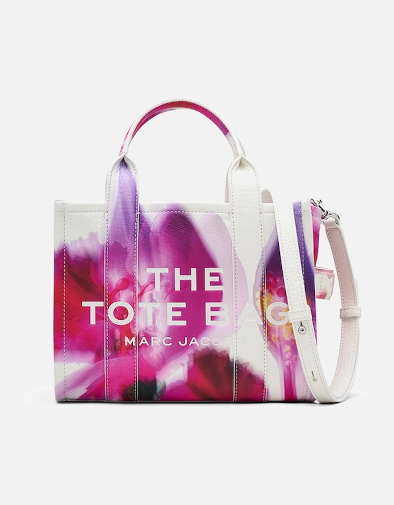 The Small Future Floral Leather Tote Bag