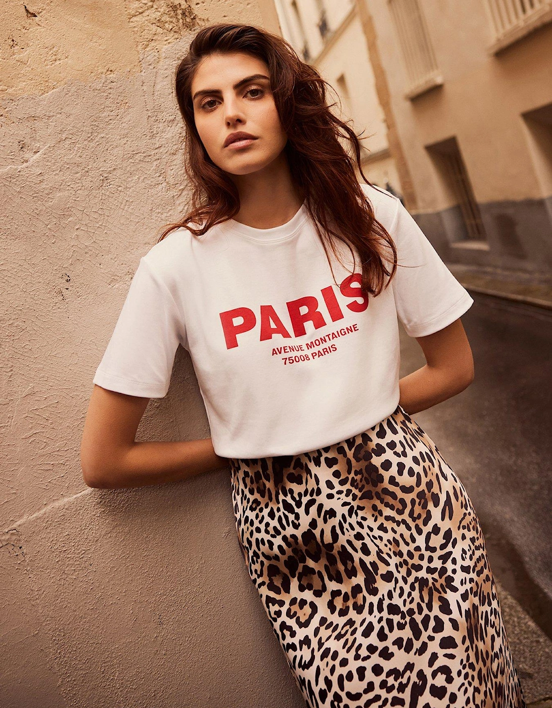 Red Paris Slogan T-shirt, 2 of 1