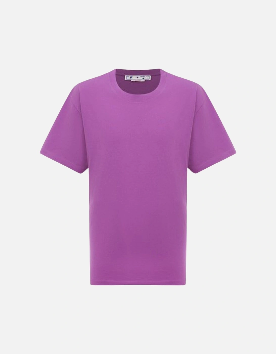 Diag Tab Oversized Fit Purple T-Shirt, 3 of 2