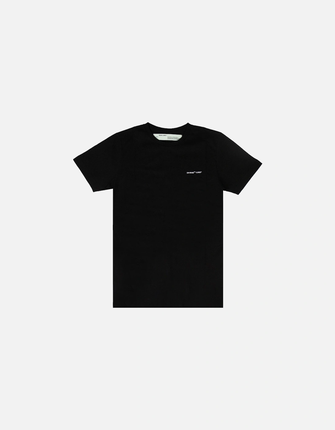 Small Logo Slim Fit Black T-Shirt, 3 of 2