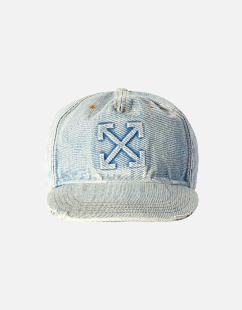 Arrow Denim Baseball Cap Light Blue