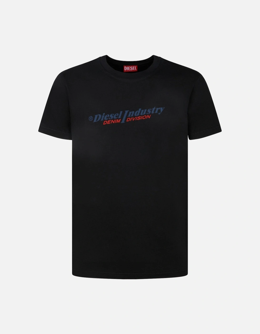 Industry Denim Logo Black T-Shirt, 2 of 1