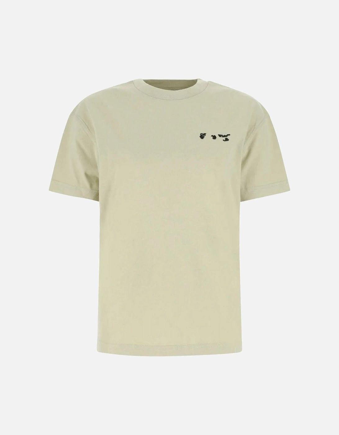 OW Logo Regular Fit Beige T-Shirt, 3 of 2