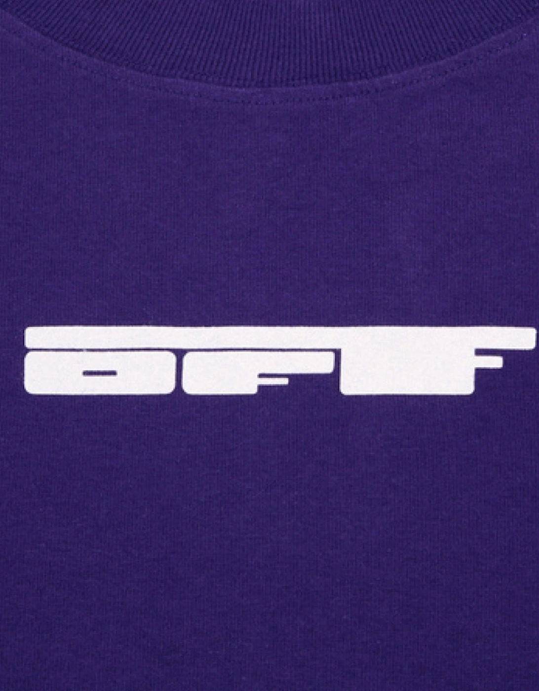 Teddy Arrow Logo Over Skate Fit Purple T-Shirt