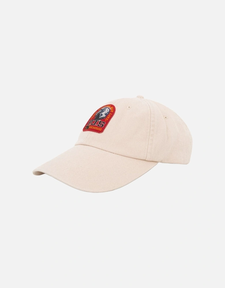 Patch Logo Oat Beige Cap