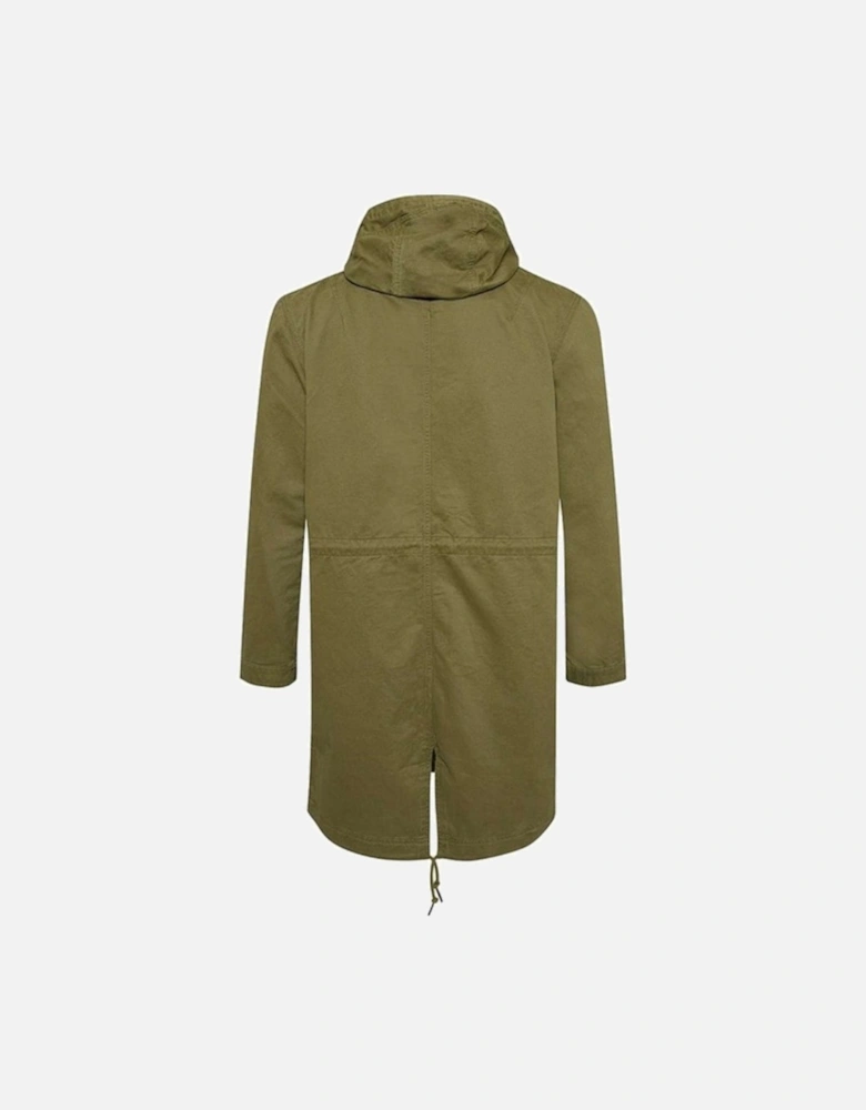 Lyle & Scott Fishtail Parka Green Jacket