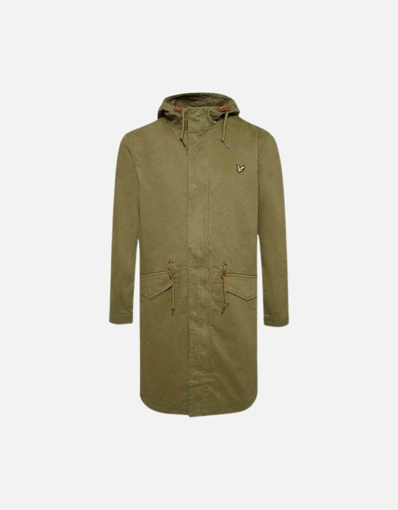 Lyle & Scott Fishtail Parka Green Jacket