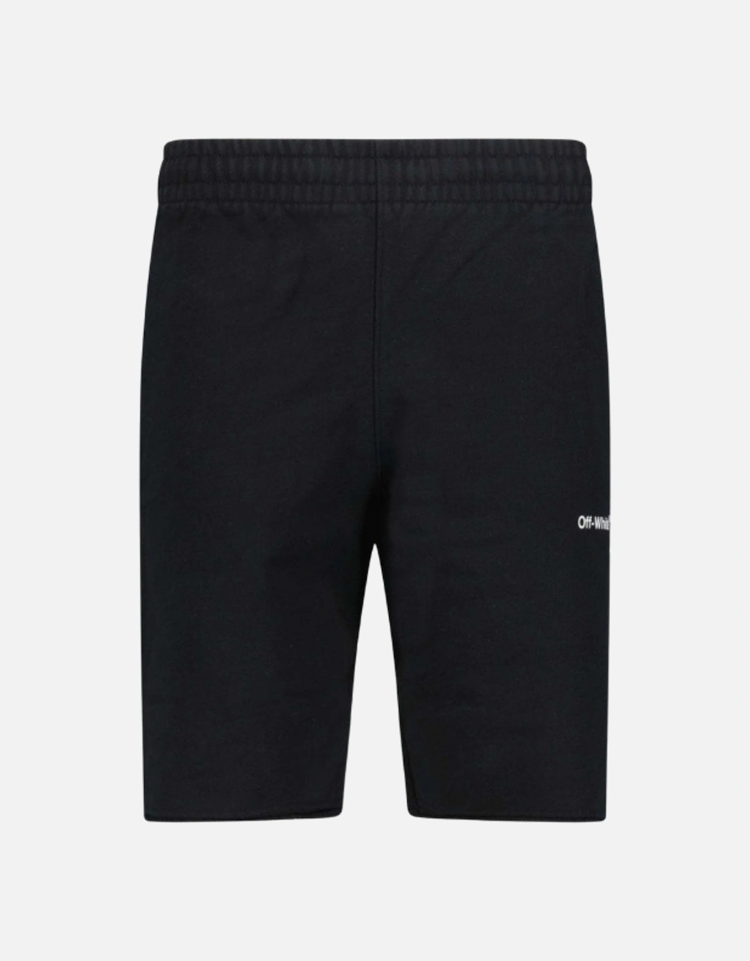 Wave Out Diag Design Black Sweat Shorts, 3 of 2