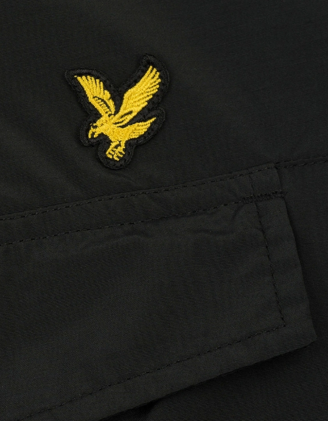 Lyle & Scott Overhead Thin Black Jacket