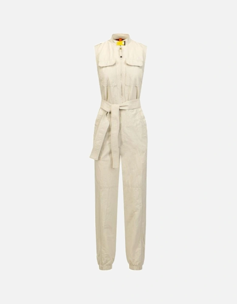 Ann Lee Beige Jump Suit