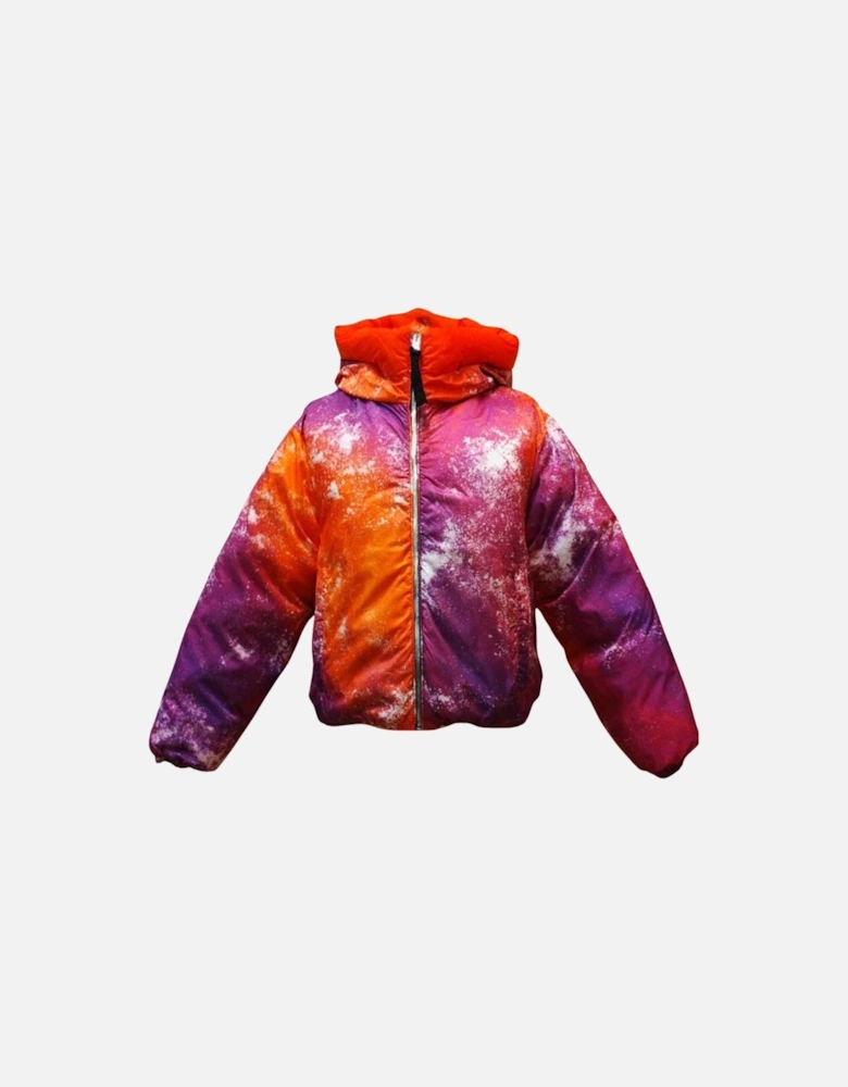 Cynthia Reverso Orange Down Jacket