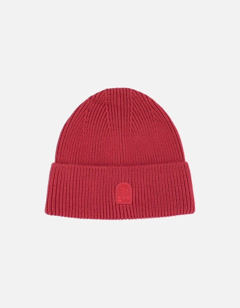 Plain Red Beanie