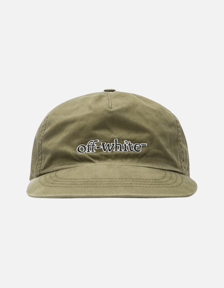 Slanted Logo Green Cap