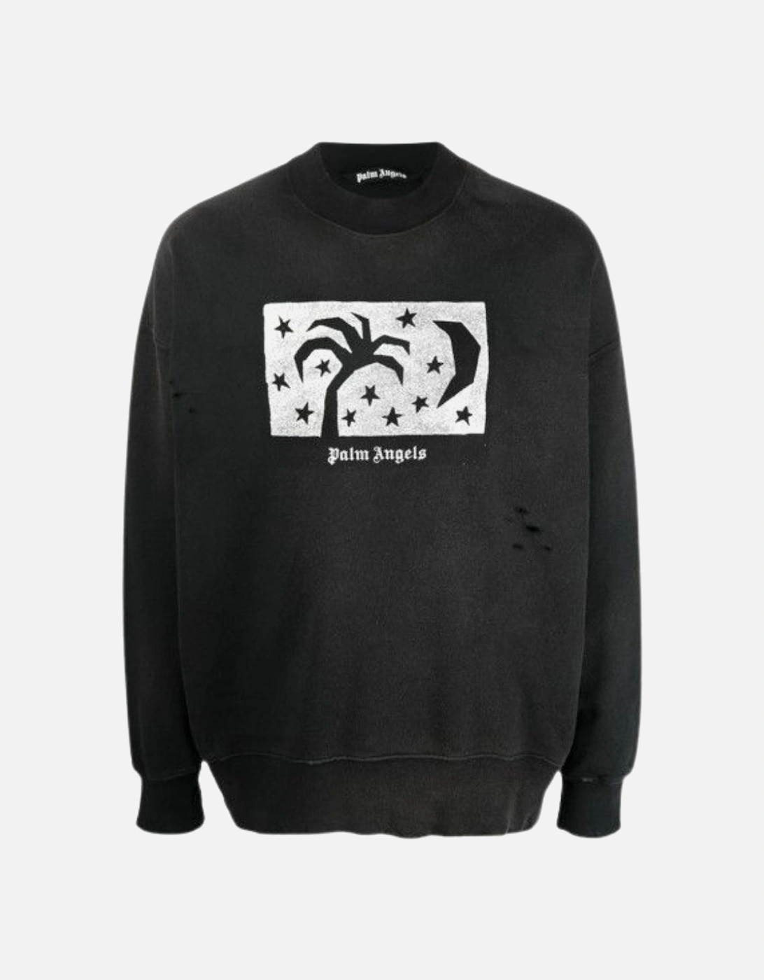 Nightsky Design Black Sweatshirt, 3 of 2