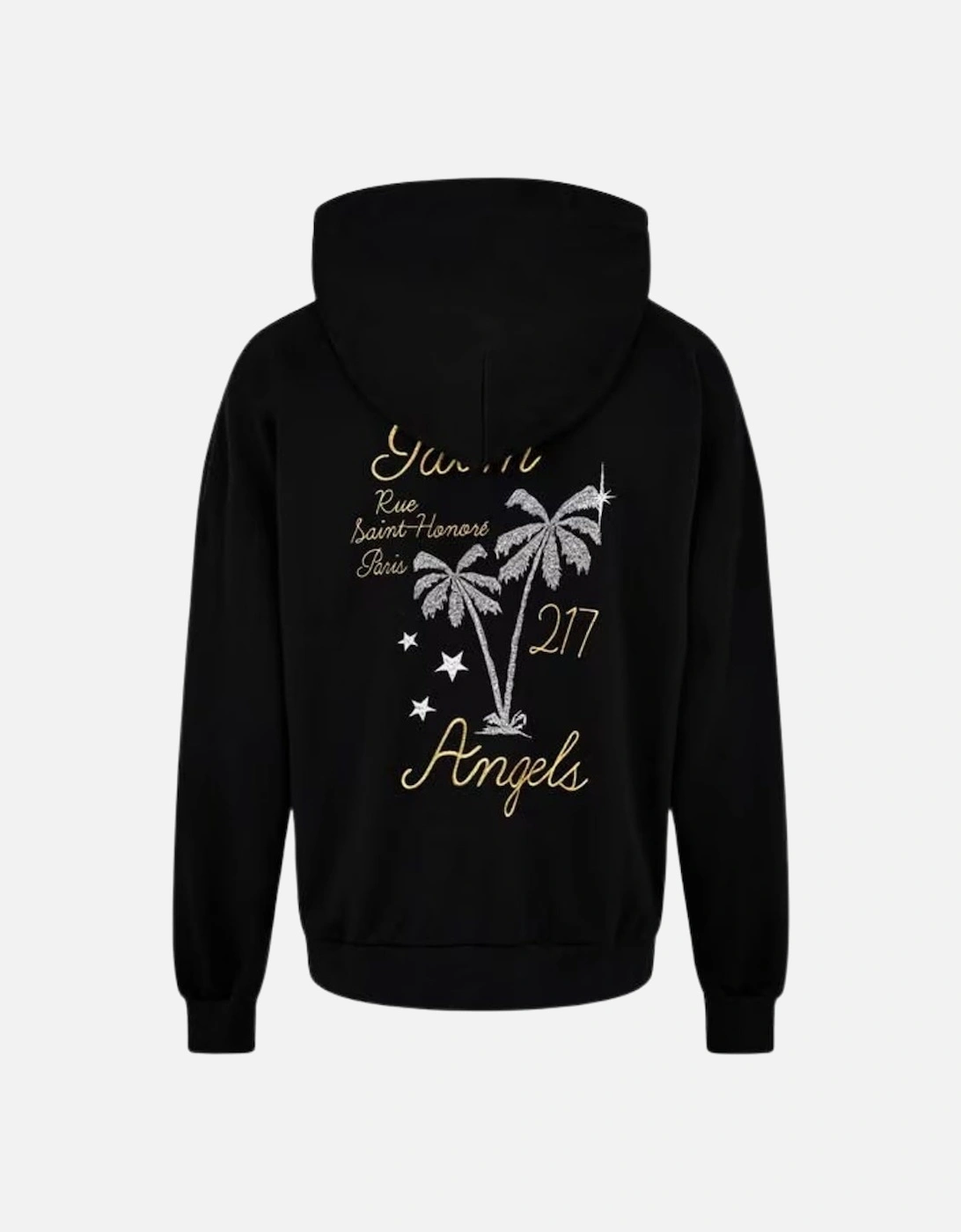 Palm Paris Logo Black Hoodie