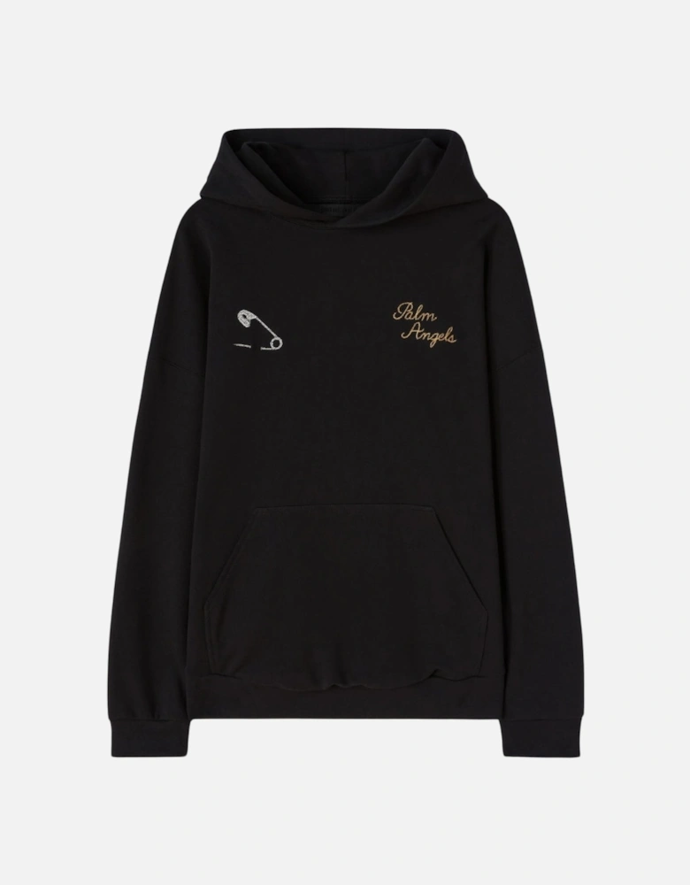 Palm Paris Logo Black Hoodie