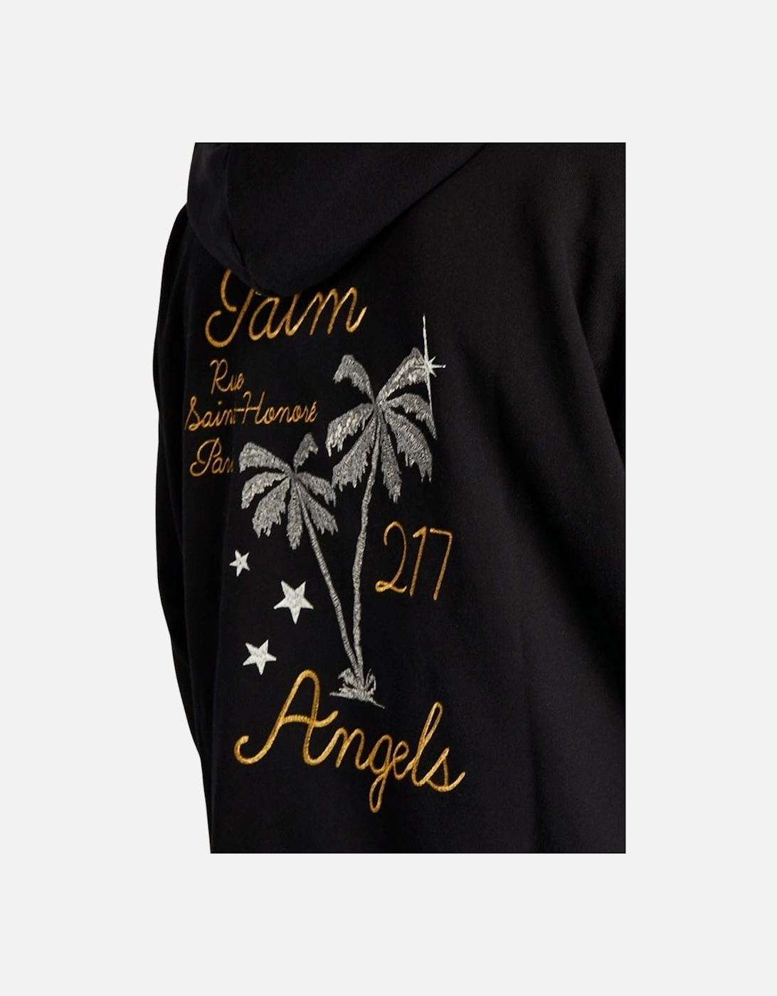 Palm Paris Logo Black Hoodie