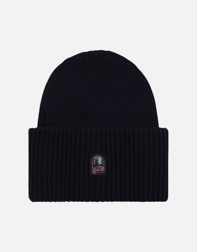 Achille Dark Navy Blue Beanie