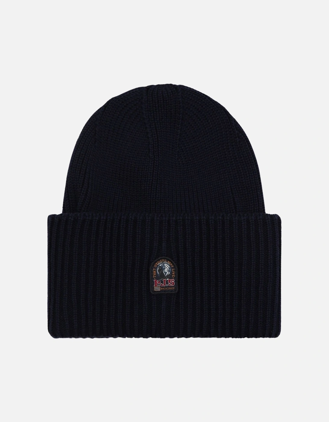 Achille Dark Navy Blue Beanie, 2 of 1