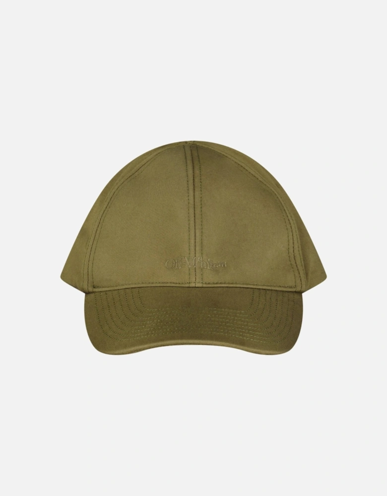 Monotone Logo Baseball Cap Green