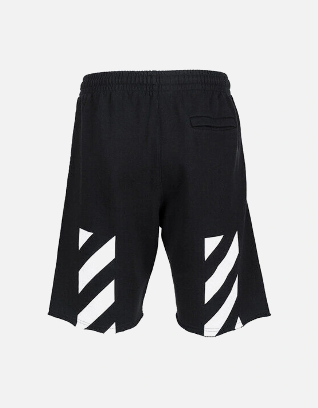 Diag Helvetica Sweatshort Black