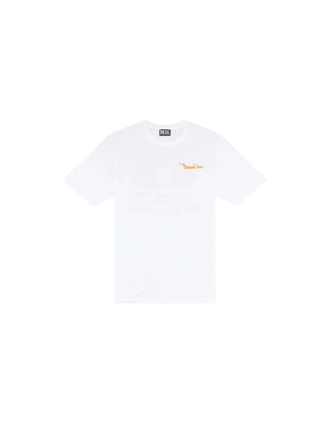 Men's Diesel Northen Fed Logo White T-Shirt - Size: 40