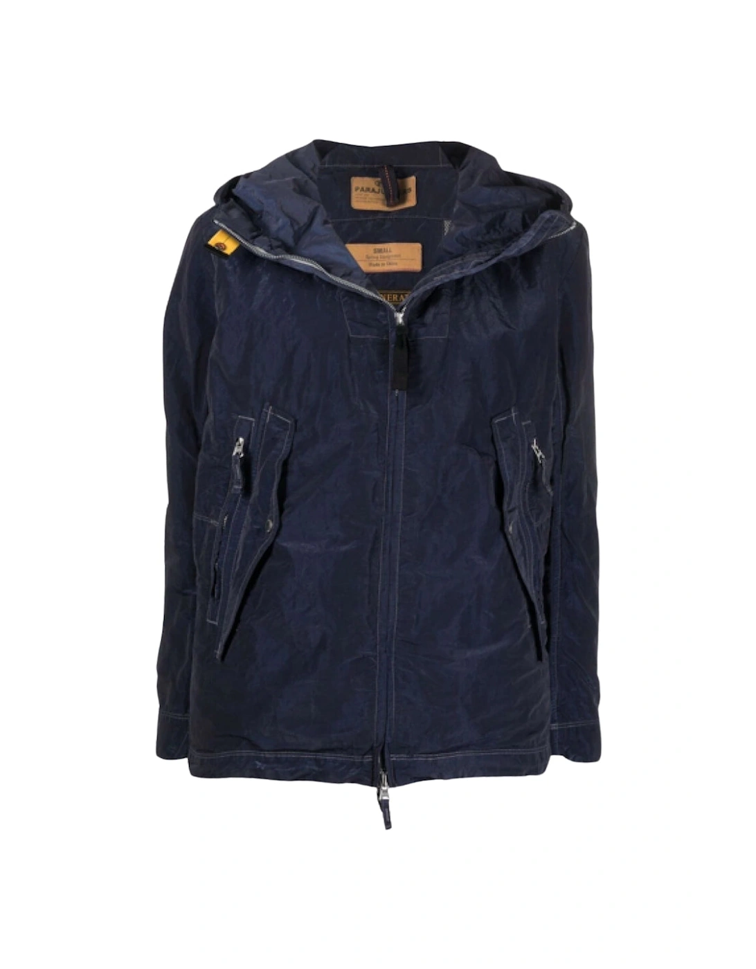 Women's Parajumpers Tia Estate Blue Windbreaker Jacket - Navy - Size: 10/8
