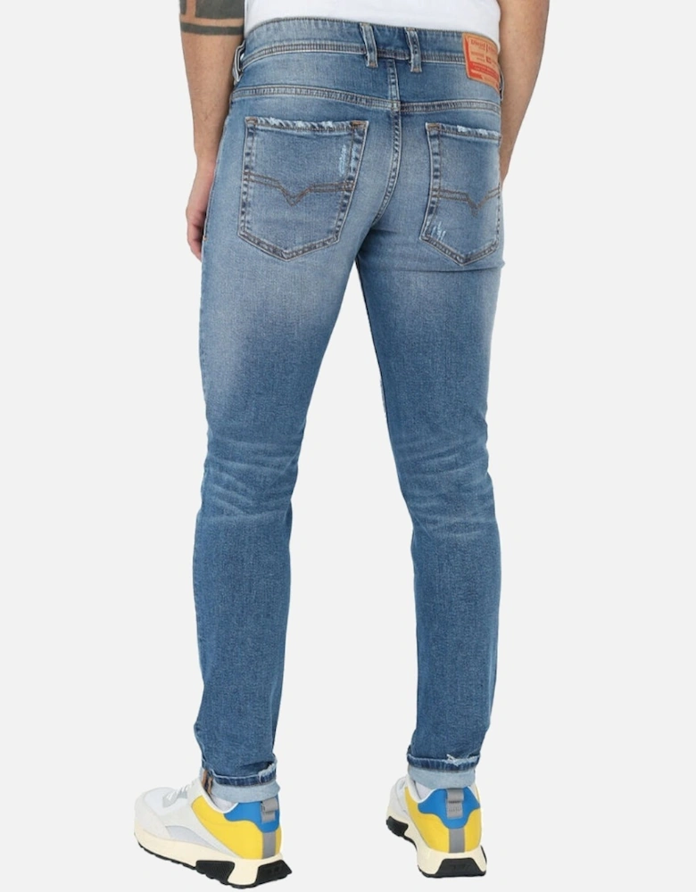 Sleenker-X Denim Medium Blue Skinny Jeans