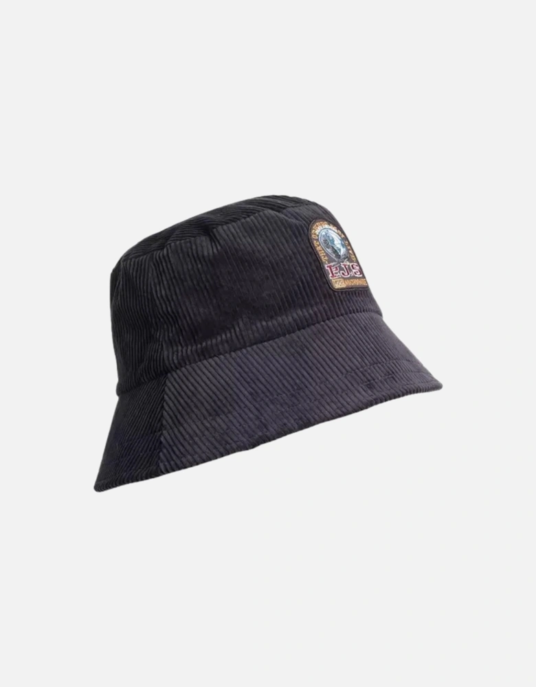 Corduroy Bucket Dark Grey Bucket Hat