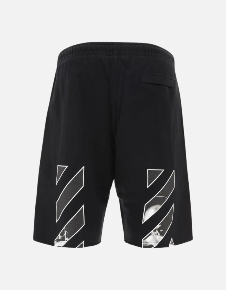 Caravaggio Diag Sweatshort Black