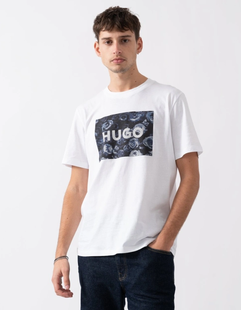 HUGO Dulive Mens Graphic Print T-Shirt